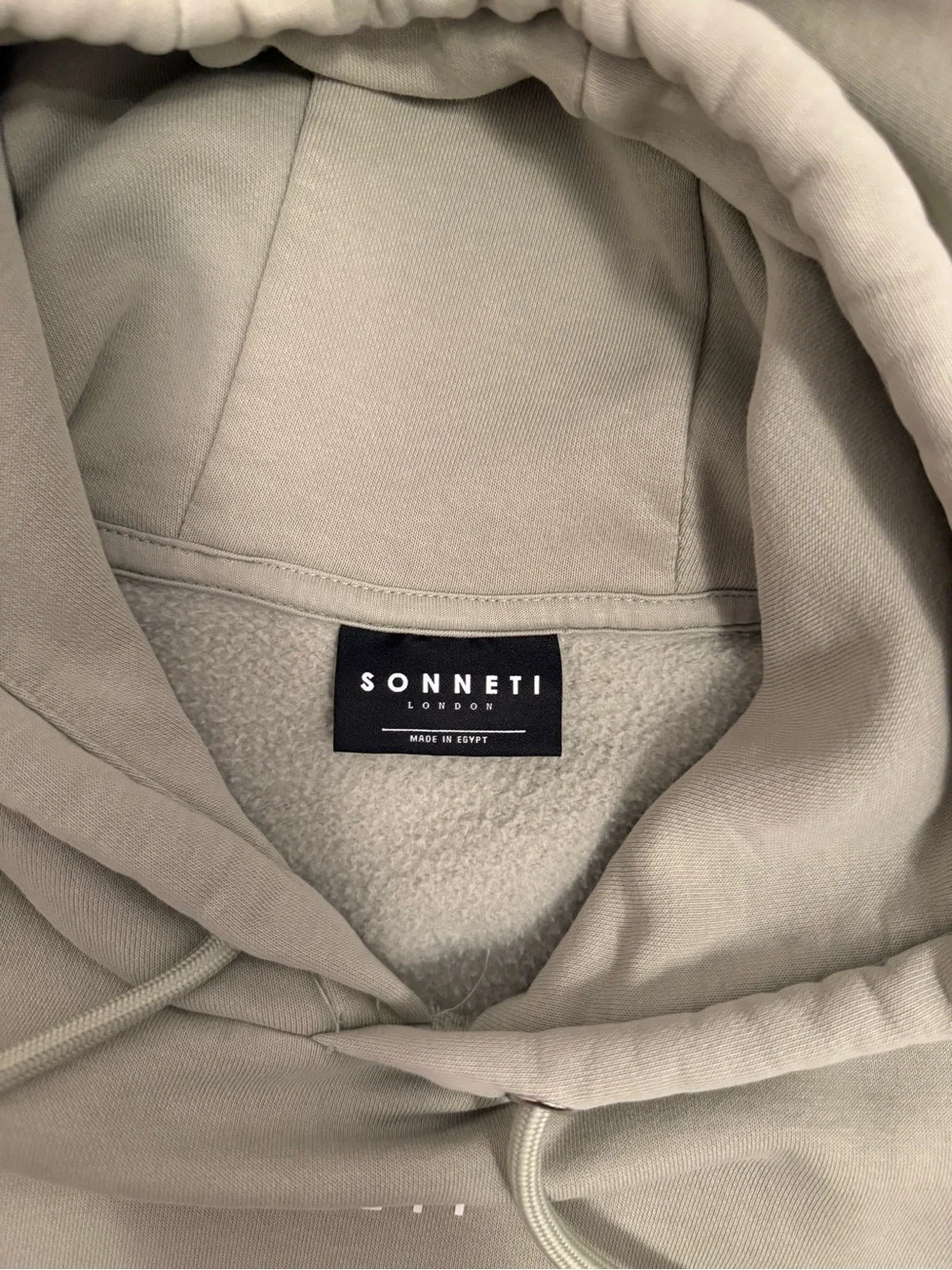 Men's Hooded Jacket in Light Beige